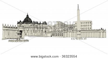 Vatican Sketch