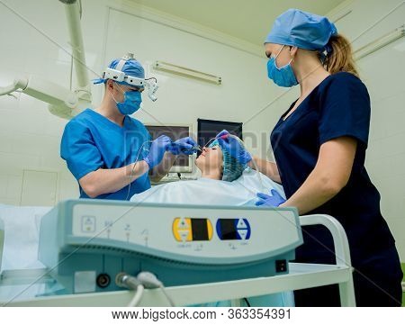 Laser Vaporization Of Nasal Concha With Coblation Technology Method