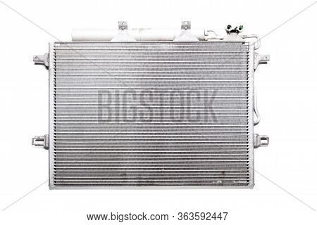 Process In Cooling Radiator: The Cooler Takes The Thermal Energy From Heated Motor, With Pumps, Wher