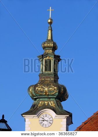 ทาวเวอร์ของโบสถ์ st. Mary ซาเกร็บ