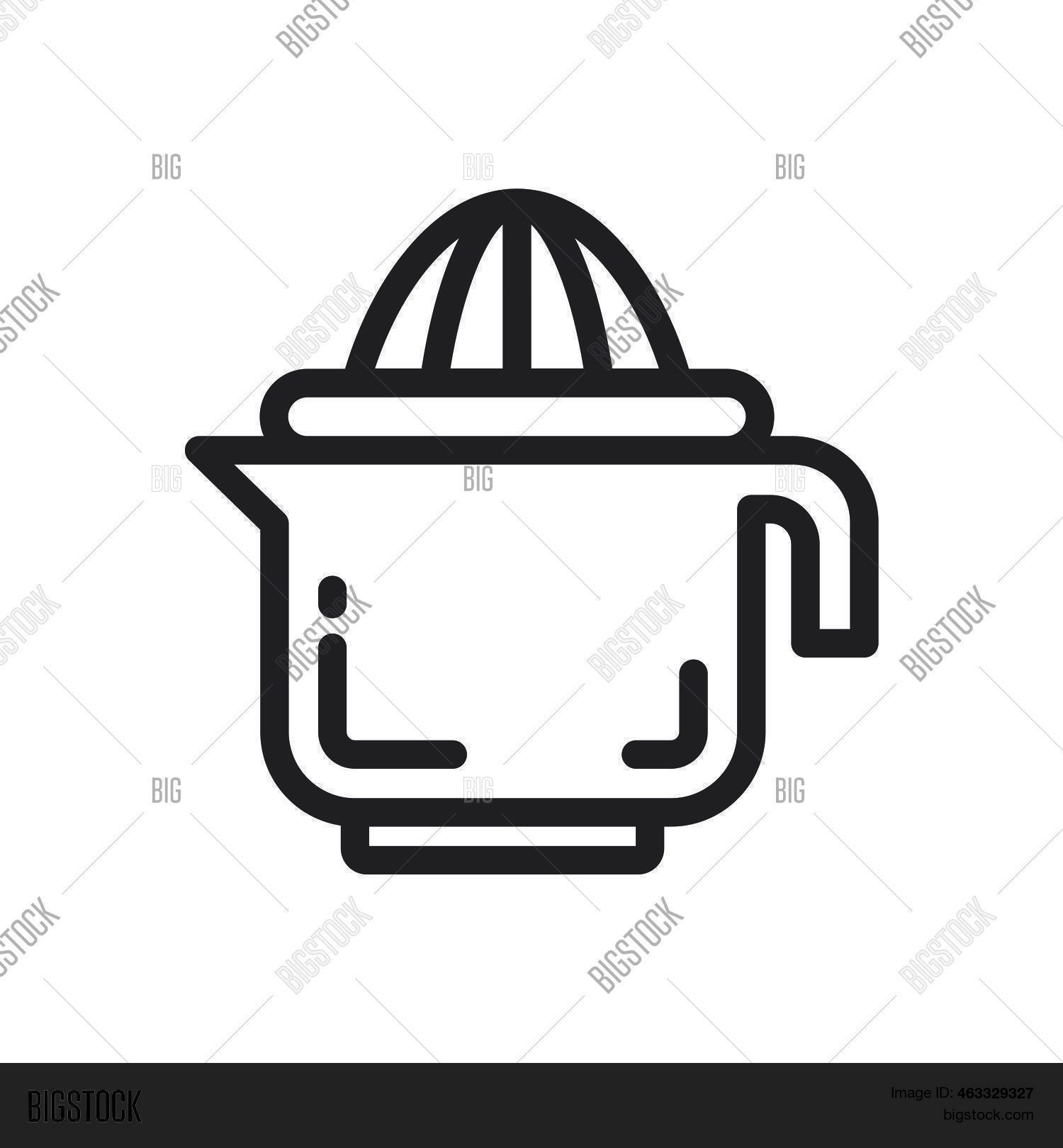 Citrus Juicer Icon Vector & Photo (Free Trial) | Bigstock