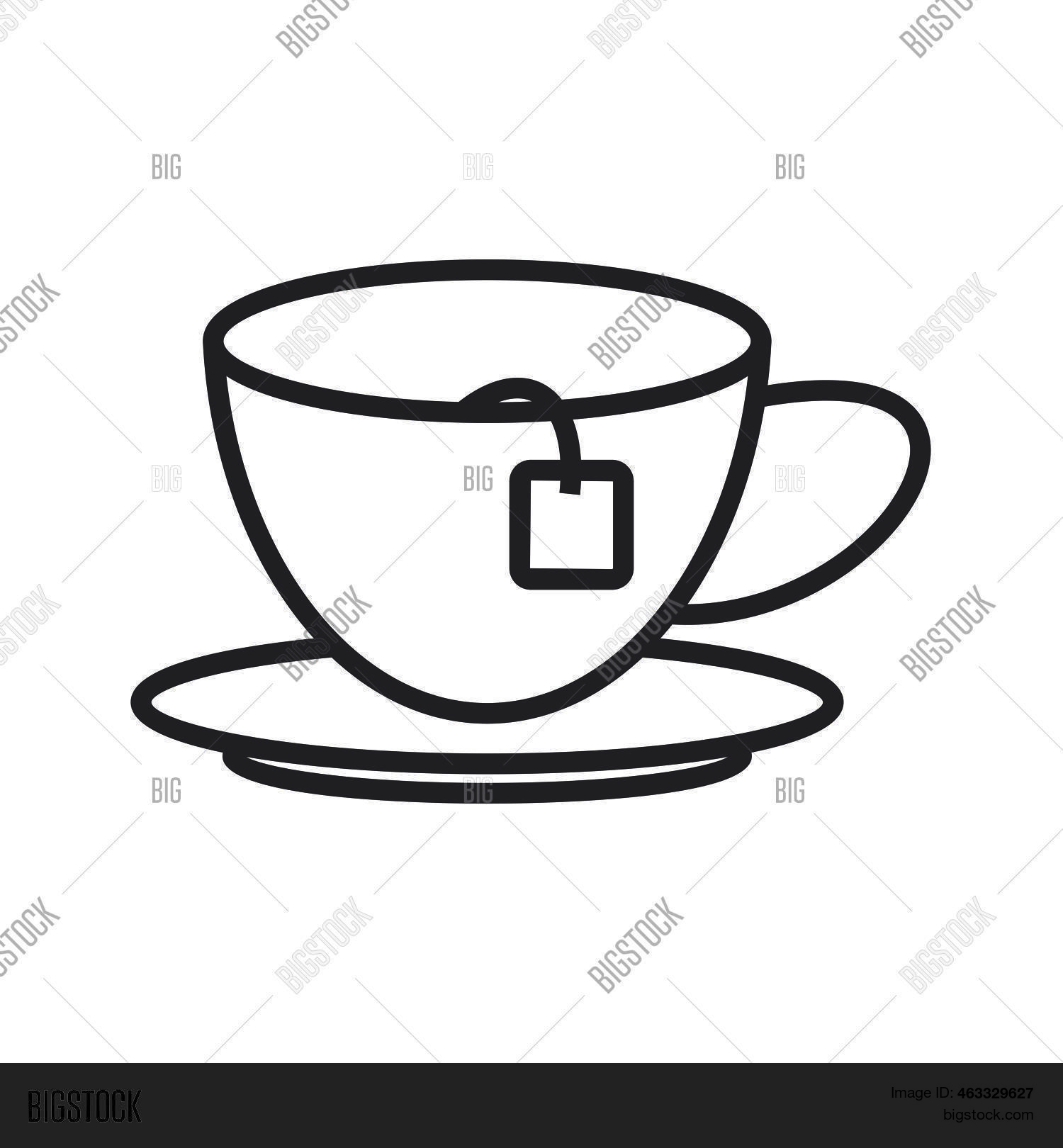 Pouring Tea Party Vector & Photo (Free Trial) | Bigstock