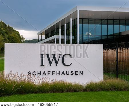 Schaffhausen, Switzerland - September 18, 2022: Iwc International Watch Co. Ag, Also Known As Iwc Sc