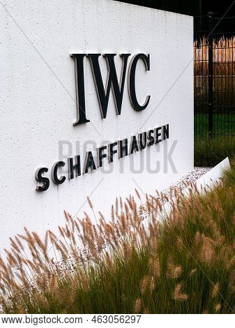 Schaffhausen, Switzerland - September 18, 2022: Iwc International Watch Co. Ag, Also Known As Iwc Sc