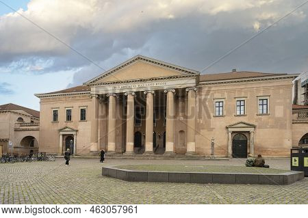 Copenhagen, Denmark. October 2022. External View Of The Copenhagen Court House In The City Center