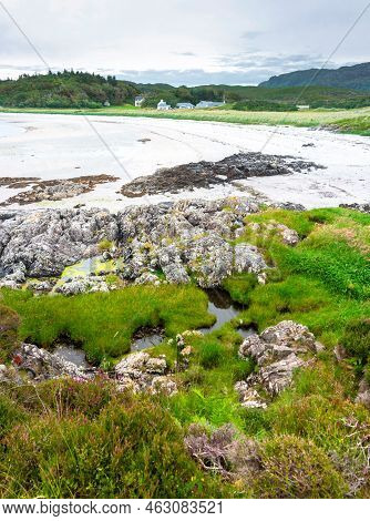 Traigh Beach And Bay,arisaig,lochaber, Inverness-shire,scotland,uk.