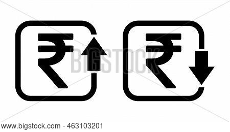 Set Cost Symbol Rupee Vector & Photo (Free Trial) | Bigstock
