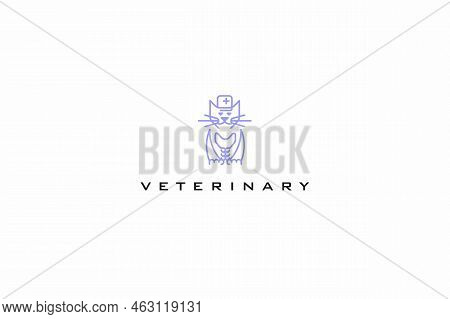 Template Veterinary Vector Editable Logo Design Solutions