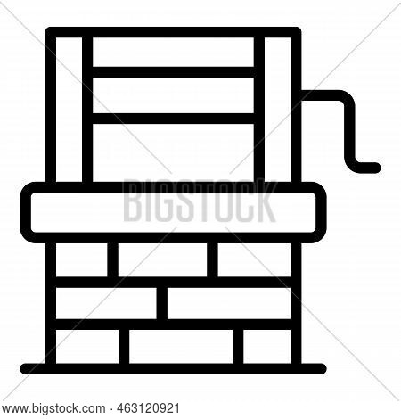 Sand Mell Icon Outline Vector. Arab Desert. Camp Dubai