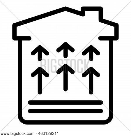 House Floor Installation Icon Outline Vector. Interior Tile. Decor Texture