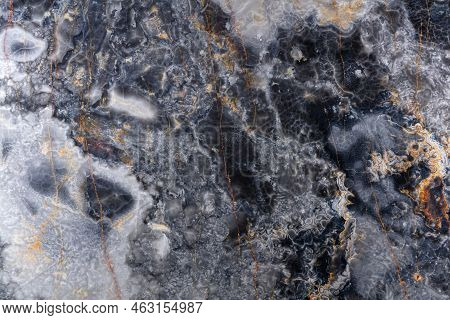 Onice Ocean Blue, Natural Onyx Stone Texture, Photo Of Slab. Matt Italian Stone Pattern For Exterior