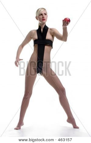 Pani w ciemności z Apple