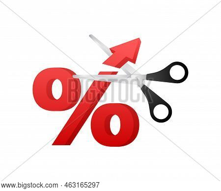 Inflationary Financial Crisis. Inflation Estimator Or Gauge. Vector Stock Illustration.