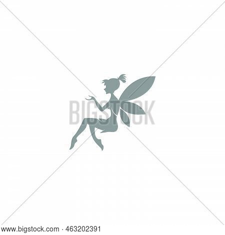 Fairy Logo Icon Design Illustration