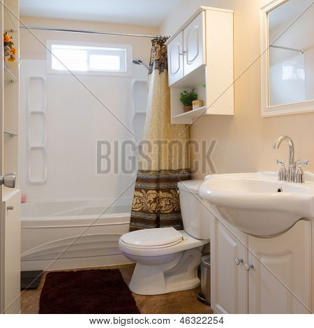 Design de interiores de casa de banho