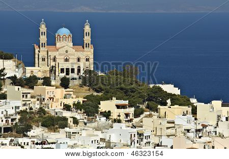 Syros island w Grecji