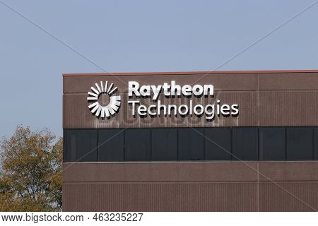 Indianapolis - Circa October 2022: Raytheon Intelligence And Space Division. Raytheon Technologies I