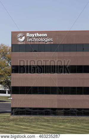 Indianapolis - Circa October 2022: Raytheon Intelligence And Space Division. Raytheon Technologies I