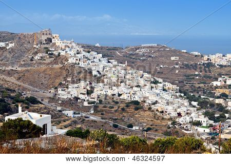 Syros island w Grecji
