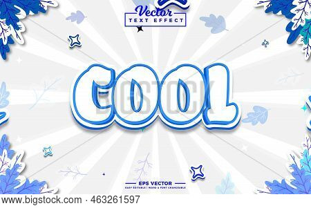 Cool 3d Editable Text Effect Design Template