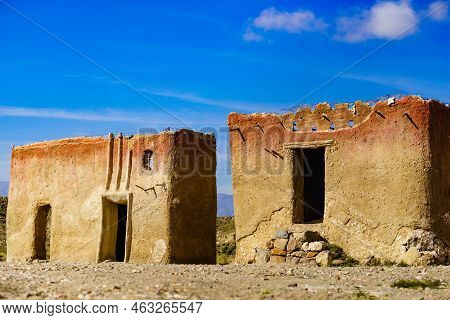 Movie Location, Film Village El Chorrillo In Sierra Alhamilla, Spain. Tourist Attraction