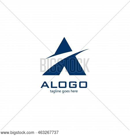 A Logo For Financial, Letter A Icon, Abstract Logo Design