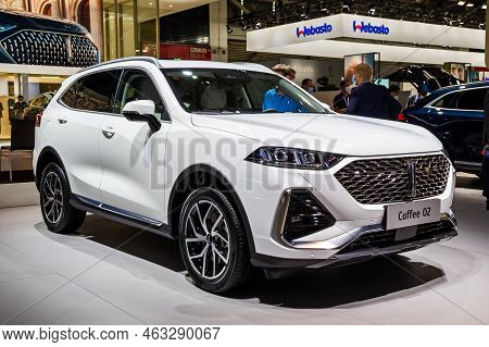 Great Wall Motors Wey Coffee 01 Phev Suv Car Showcased At The Iaa Mobility 2021 Motor Show In Munich