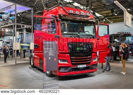 Man Tgx 18.640 Truck At The Hannover Iaa Transportation Motor Show. Germany - September 20, 2022