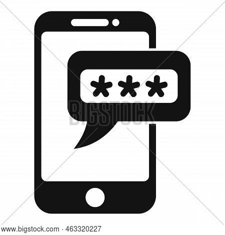 Phone Lock Icon Simple Vector. Ui Page Log. Mobile Design