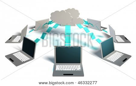 Cloud Computing Big Data Distributed Computing 3D