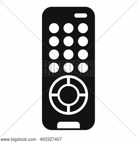 Remote Control Icon Simple Vector. Business Center. Data Tv