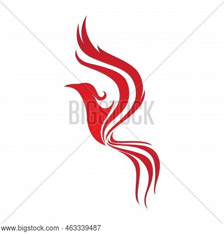 Phoenix Vector Icon Illustration