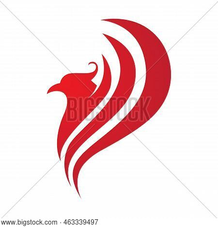 Phoenix Vector Icon Illustration