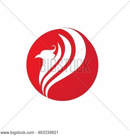 Phoenix Vector Icon Illustration