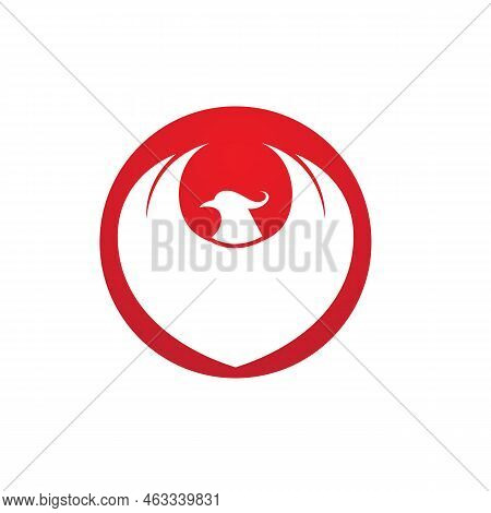 Phoenix Vector Icon Illustration