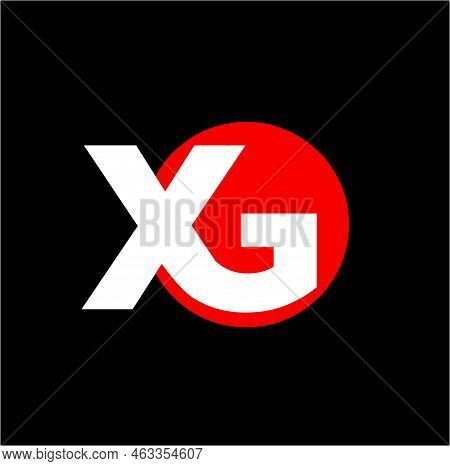 Xg Comnay Name Initial Letters Monogram. Xg Brand Icon.