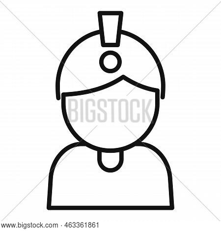 New Solution Icon Outline Vector. People Design. Work Innovation