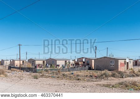 Fraserburg, South Africa - Sep 3, 2022: A View Of The Ammerville Township In Fraserburg In The North