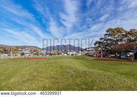 Errol Flynn Reserve In Hobart Tasmania Australia