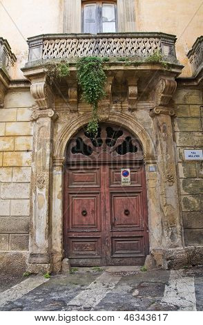 Casa di Giuseppe Pisanelli. Tricase. Puglia. Italia.