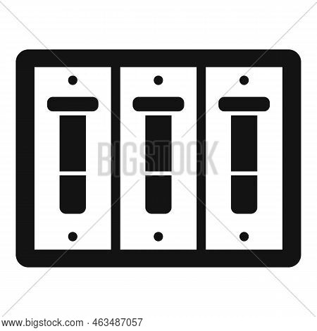 Repair Breaker Icon Simple Vector. Safety Power. Home Short