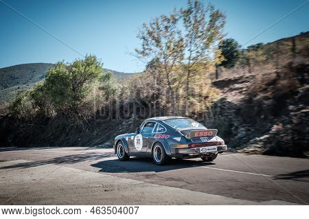 Novella, Corsica, France - 7th October 2022: Jean-francois Demorge And Gerard Lorand Compete In Thei