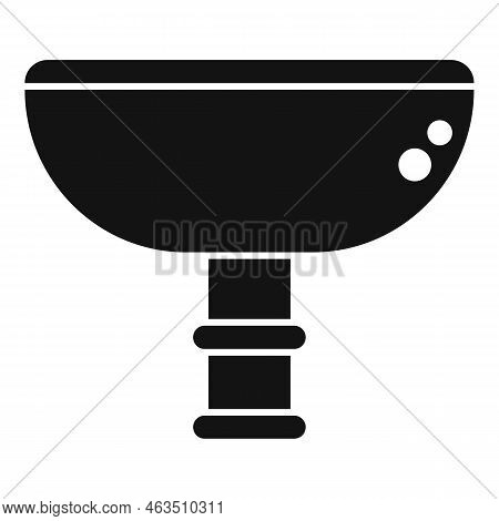 Classic Water Basin Icon Simple Vector. Service Drain. Sewerage Pipe