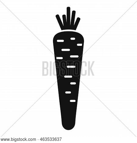 Carrot Gmo Icon Simple Vector. Agriculture Food. Medicine Gene