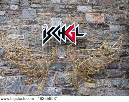 Ischgl, Austria - July 25, 2022: Ischgl Is A Town In The Paznaun Valley In The Austrian State Of Tyr