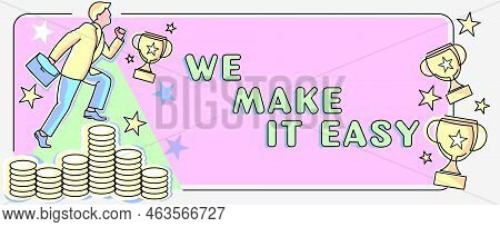 Conceptual Caption We Make It Easy. Concept Meaning Offering Solutions Alternatives Make An Easier J