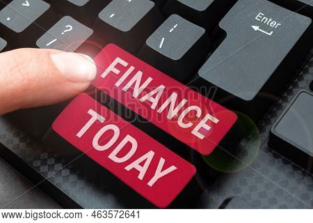 Handwriting Text Finance. Internet Concept Describes Activities Associated With Banking Leverage Or 