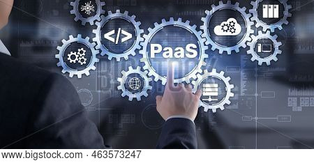 Platform As A Service Paas - Cloud Computing Services Concept