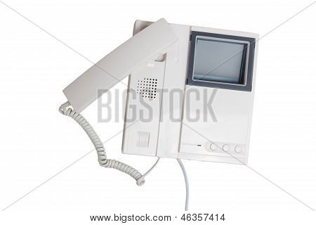 เรียกสายอิเล็กทรอนิกส์ลำโพงปุ่มอินเตอร์คอมสื่อสารเทวี