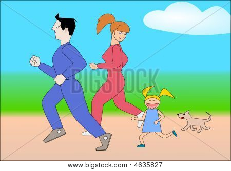 Sport familie
